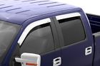 684953 Acrylic Pcs Series Ventvisor Avs - 4 Window Bright Chrome Deflectors
