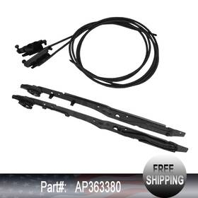 Ap363380 Arellino Crew Cab Sunroof Glass Cables Track Assembly Fit For Ford 2018-2020 Usa