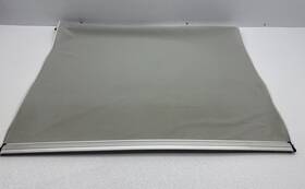 1002884.1c Audi 2017-2023 Q7 Sq7 Panoramic Sunroof Cover Sunshade Roller Oem Silver Gray