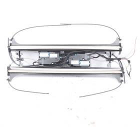 4h4877201a Audi 2011 - 2018 A8l Long Panoramic Sun Roof Shade Blind Roller Silver Oem