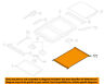 Ba5z54519a02aa Ford Lincoln Oem Mks Sunroof Sun Shade Cover
