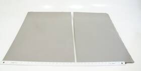 10014864h Bmw 11-17 X3 Panoramic Sunroof Front Headliner Roof Cover Panel Light Grey Oem