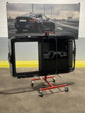 51448059026 Bmw 2012 - 2017 X5m F85 Panoramic Sunroof Window Glass Alcantara Oem Note