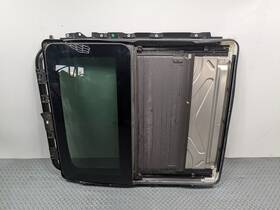 531696913 Bmw 2008 - 2011 X6 Oem Overhead Sunroof Track Frame With Window Glass Assembly