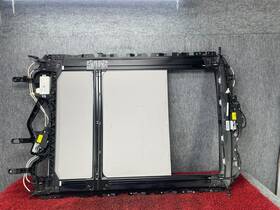 54102993898 Bmw 2010-2015 E84 X1 Panoramic Sunroof Cassette Frame Track Shade Gray Oem 78k