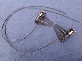54121857709 Bmw E21 320 320is 323i Manual Sunroof Drive Cable And Bracket Mechanism Set 77-83