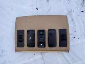 Bmw 6929961 2004-2007 E60 525i 530i 545i Sunroof Switch Overhead Mic Trim Tan Oem