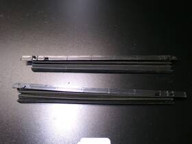 7198135 Bmw 7198134 Sunroof Hinge Track Rail Trim Cover 04-10 E60 535i 525i 545i 7198135 Bmw 7198134 Sunroof Hinge Track Rail Trim Cover 04-10 E60 535i 525i 545i