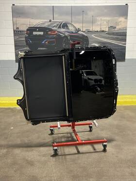 7468056 Bmw 2016 2017 - 2022 G11 G12 740i 750i Panoramic Sunroof Moonroof Beige Oem