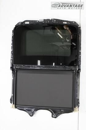 8072964 Bmw 2017-2022 740i Xdrive G12 Panoramic Sunroof Frame And Front Window Glass Oem
