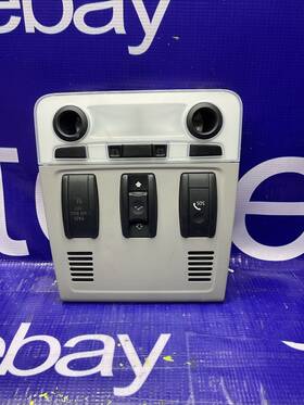 9225537-01 Bmw 08-13 E90 E92 Front Roof Switch Unit Sos Reading Light Overhead Console