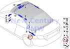 Bmw07147181364-2 Bmw Genuine Hardtop Retractable Locks Plugs Threaded Socket For Coupling