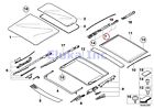 Bmw54103454098 Bmw Genuine Rear Sunroof