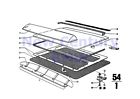Bmw54121801211 Bmw Genuine Slid.lift Roof-cover-ceiling