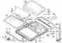 Bmw54138218001 Bmw Sliding Roof Folding Top Circul Lifting Cover Gasket