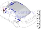 Bmw54377183318 Bmw Genuine Hardtop Retractable Locks Plugs Right Retainer For Apron