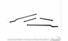 C5zz-7604114-k Scott Drake Visor Rods Ford Convertible Kit