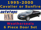 Cav-sun6seal Autotops Sunfire Cavalier Convertible Top
