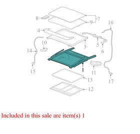 15862417 Chevrolet 2011-2012 Malibu Sunroof Used Oem