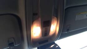 Chevrolet 20862171 Used Front Upper Center Console Fits 2010 Equinox Roof Without Sunroof Fr