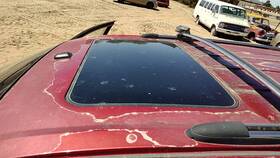 Chrysler Trucks 05093945aa 2003-2007 Town Country Sun Roof Glass Oem Top Window