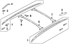 Cj5z-7855182-aa Ford Genuine Oem Front Cap