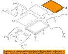 Cj5z78500a18b Ford Oem Escape Glass
