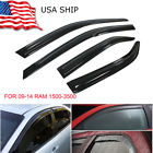 Cn6119 Unbranded Window Visor Vent Rain Guards Shieldsfor Dodge 647297316119