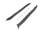 Cz-8104 Metro Moulded Parts Body Convertible Pillar Post Weatherstrip Pair