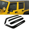Db-94249 For Jeep Wrangler Jk Sun Rain Guard Vent Shade Window