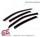 Dcwv-cm9703 Generic For Chevrolet Malibu Dark Smoke Jdm Window Visors