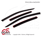 Dcwv-cseb0710 Unbranded Smoke Tinted Vent Visor Deflector Chrysler Sebring