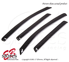 Dcwv-dc0712 Generic Smoke Tinted Vent Visor Deflector For Dodge Caliber