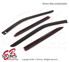 Dcwv-fex1112 Generic Smoke Tinted Vent Visor Deflector For Ford Explorer