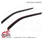 Dcwv-ftr1416 Generic Smoke Tinted Vent Visor Deflector For Ford Transit