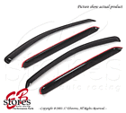 Dcwv-hys0712 Unbranded Smoke Tinted Visor Deflector For Hyundai Santa Fe