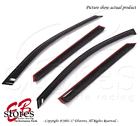 Dcwv-hys1314 Unbranded Smoke Tinted Visor Deflector For Hyundai Santa Fe