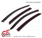 Dcwv-ifx09 Unbranded Smoke Tinted Visor Deflector For Infiniti