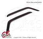 Dcwv-jw0712 Unbranded Smoke Tinted Vent Visor Deflector For Jeep Wrangler