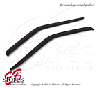 Dcwv-nf9804-2p Unbranded Smoke Tinted Vent Visor Front For Nissan Frontier