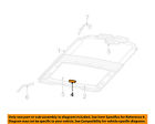 82208188ac Deflector Chrysler Oem-sunroof Wind