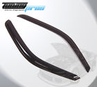 Dgwv-csi0711rc Generic Rain Deflector Visor Dark Grey Chevy Silverado Reg Cab