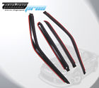 Dgwv-csub9299in Generic Rain Deflector Visor Dark Grey Chevrolet Suburban