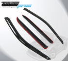 Dgwv-dr150912cc Generic Dark Smoke Rain Visor Deflector Dodge Ram Crew Cab
