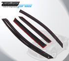 Dgwv-ff00075dr Generic Smoke Tint Jdm Window Visor For Ford Focus Wagon