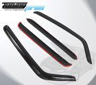 Dgwv-hh30609 Generic Dark Smoke Rain Visor Deflector For Hummer