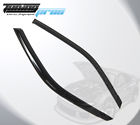 Dgwv-hya00052d Unbranded Rain Deflector Visor Dark Grey For Hyundai Accent Coupe