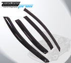 Dgwv-hyso0610 Unbranded Rain Deflector Sun Visor Dark Grey For Hyundai Sonata