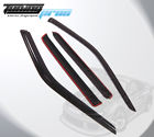Dgwv-jgc9398 Unbranded Dark Smoke Rain Visor Deflector For Jeep Grand Cherokee