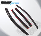 Dgwv-nm0408 Generic Dark Smoke Rain Visor Deflector For Nissan Maxima Sedan